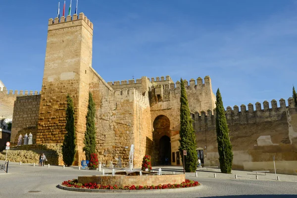 Carmona Espanha Janeiro 2022 Vista Para Castelo Carmona Andaluzia Espanha — Fotografia de Stock