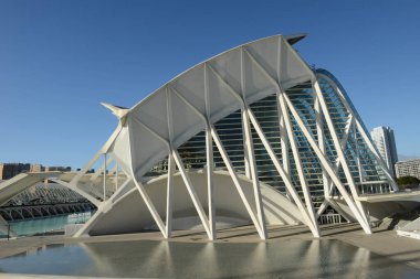 Valencia 'da mimar Santiago Calatrava' nın Sanat ve Bilim Şehri