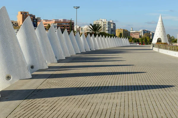 Cidade Das Artes Arquiteto Santiago Calatrava Valência Espanha — Fotografia de Stock