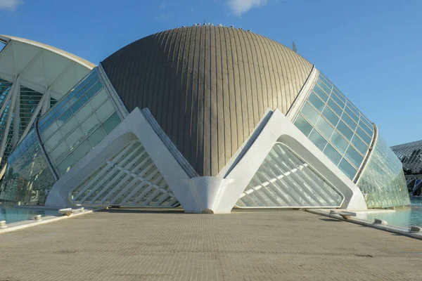 Ciudad Las Artes Las Ciencias Del Arquitecto Santiago Calatrava Valencia — Foto de Stock