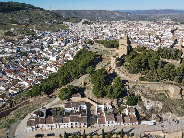 Вид Город Антекера Андалусии Испании — стоковое фото