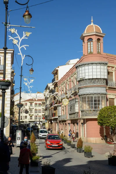 Antequera Spanje December 2020 Plein Van San Sebastian Antequera Andalusië — Stockfoto