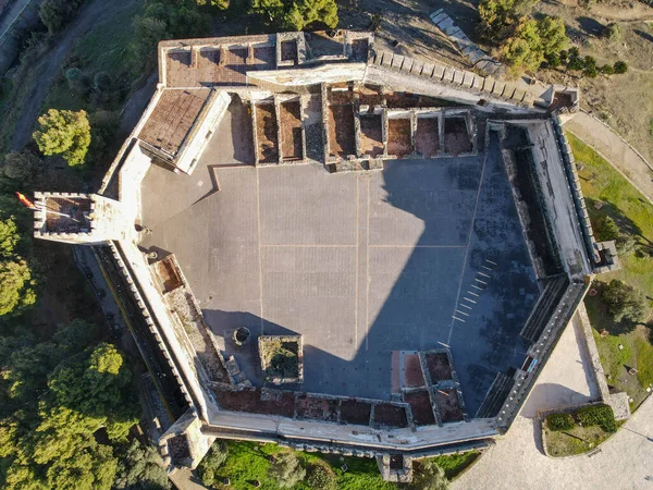 Drone View Sohail Castle Fuengirola Spain — Stock Photo, Image
