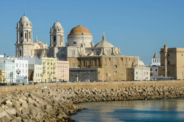 View Cathedral Cadiz Spain — Stock Photo, Image