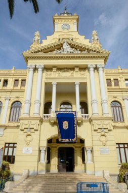 İspanya 'daki Malaga belediye binasına bakın.