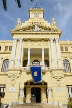 İspanya 'daki Malaga belediye binasına bakın.