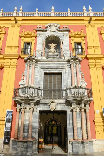 Stará Budova Malagy Španělsku — Stock fotografie