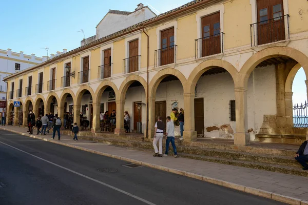 Ronda Spanien Januar 2022 Traditionelles Haus Alten Zentrum Von Ronda — Stockfoto