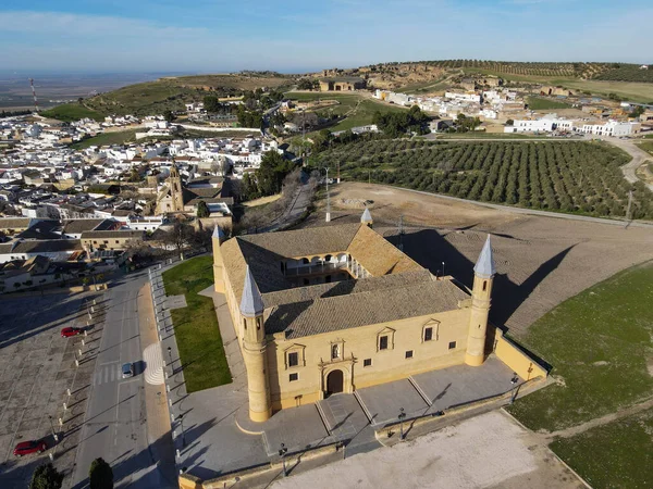 Vista Del Dron Ciudad Osuna Andalucía España — Foto de Stock