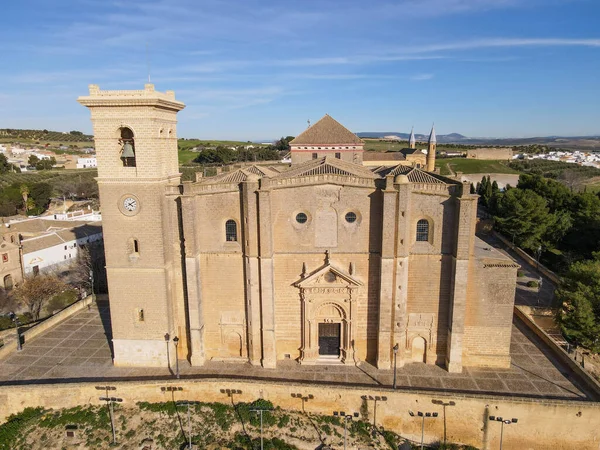 Vista Del Dron Iglesia Osuna Andalucía España — Foto de Stock