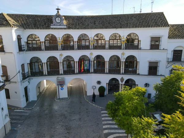 Vista Del Dron Ayuntamiento Osuna Andalucía España — Foto de Stock