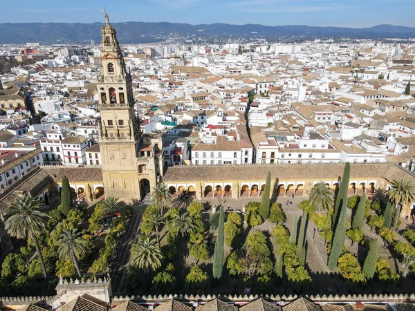Drone View Cordova Andalusia Spain — стокове фото