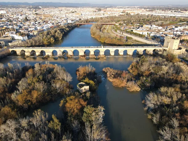 Θέα Drone Στην Κόρδοβα Της Ανδαλουσίας Στην Ισπανία — Φωτογραφία Αρχείου