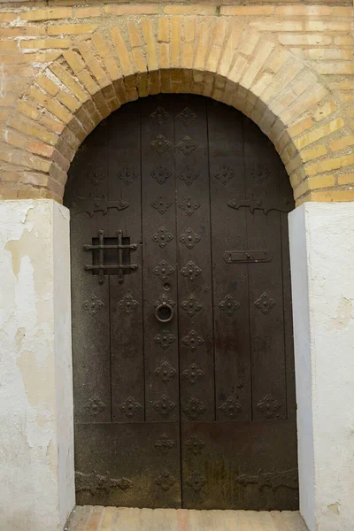 Porta Uma Casa Cordova Andaluzia Espanha — Fotografia de Stock