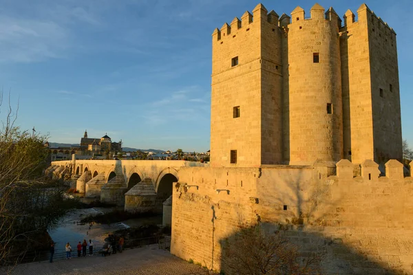 Calahorra Torony Cordovában Andalúziában Spanyolországban — Stock Fotó