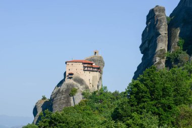 Yunanistan Meteor 'daki manastıra bak