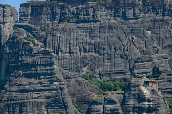 Uitzicht Het Klooster Van Meteore Griekenland — Stockfoto