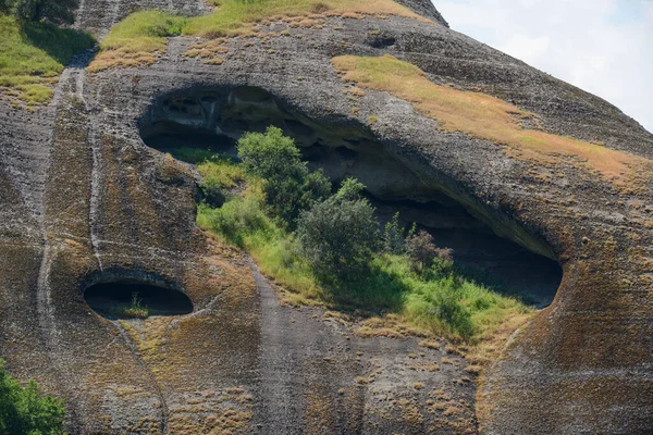 Spektakuläre Felsen Von Meteore Auf Griechenland — Stockfoto