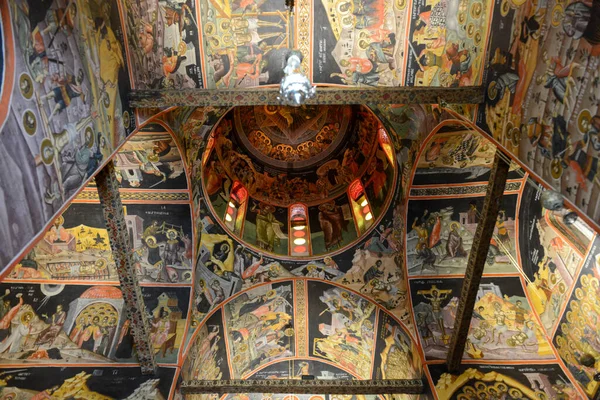 Pinturas Igreja Monastery Varlaam Meteore Greece — Fotografia de Stock