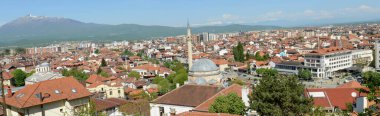Kosova konulu Prizren kentinde panoramik genel bakış
