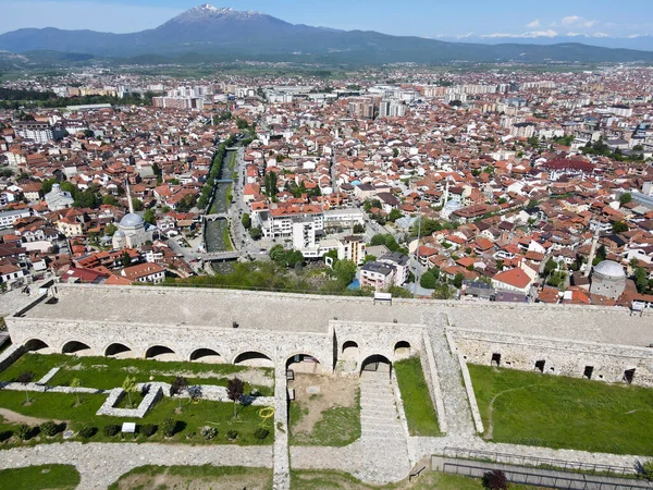 Drone Uitzicht Stad Prizren Kosovo — Stockfoto