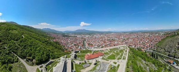 Drönare Utsikt Över Staden Prizren Kosovo — Stockfoto
