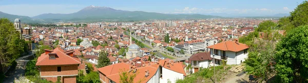 科索沃普里兹伦镇的全景概览 — 图库照片