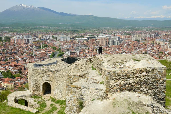 Fästning Över Staden Prizren Kosovo — Stockfoto