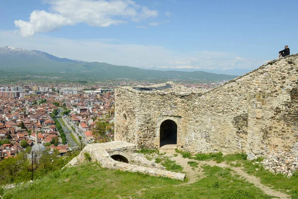 Fortezza Sulla Città Prizren Sul Kosovo — Foto Stock