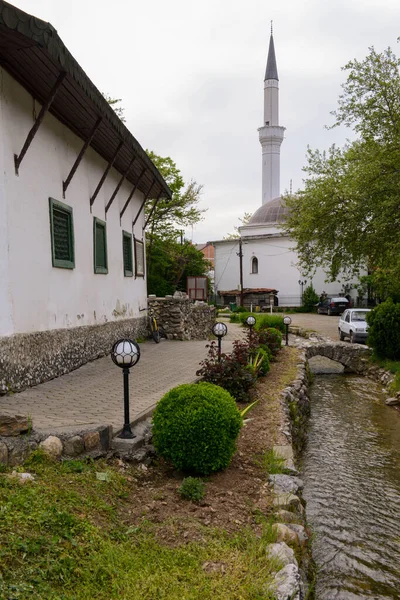 Stará Budova Centru Prizrenu Kosovu — Stock fotografie