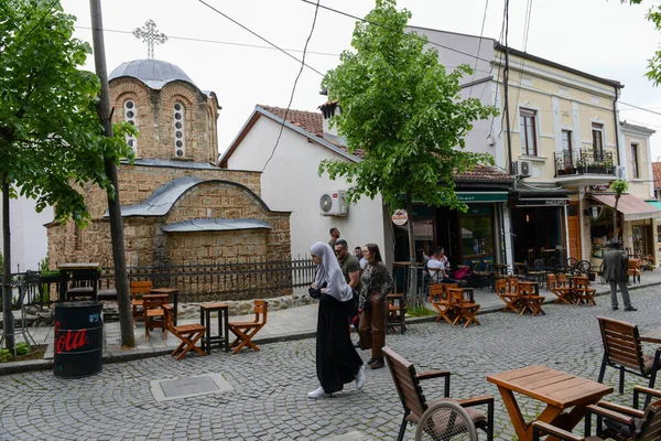 Prizren Kosovo Mai 2022 Des Gens Marchent Dans Centre Prizren — Photo