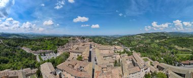 İtalya 'daki Urbino' da İHA görüşü, Unesco dünya mirası