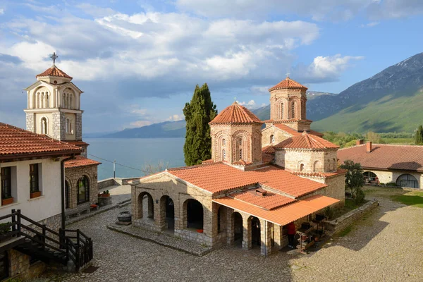 View Monastery Saint Naum Macedonia — Stock Photo, Image