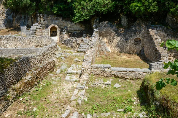 View Roman Archaeological Site Butrinto Albania — Stock Photo, Image