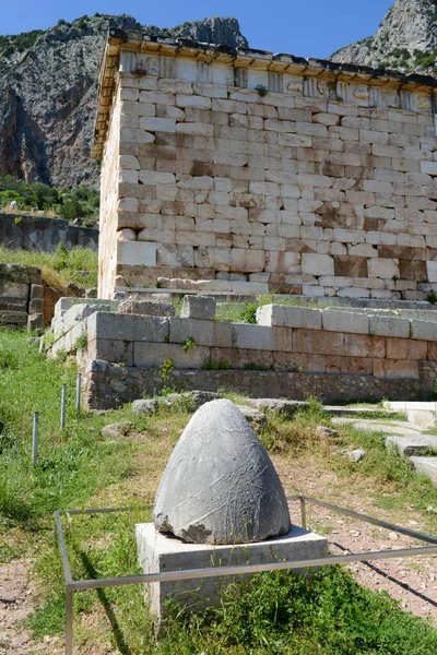 ギリシャのデルフィ遺跡での眺め — ストック写真