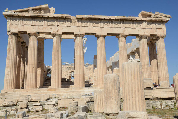 Взгляд у актрис на Афины в Греции