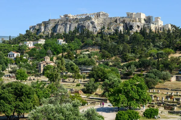 Ancient Agora Acropolis Athens Greece — Stock Photo, Image