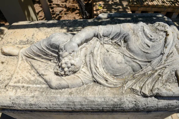 Statue Sul Museo Dell Antica Corinto Grecia — Foto Stock