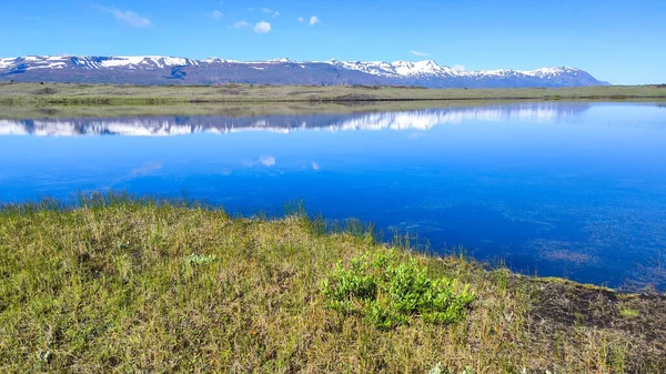 Landscape Sea Husavik Iceland — Stock fotografie