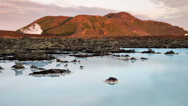 Pool Blue Lagoon Iceland — стоковое фото