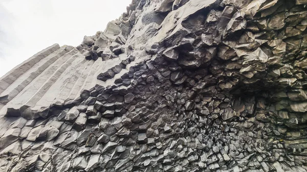 Basalt Columns Reynisfjara Beach Vik Iceland — Foto Stock