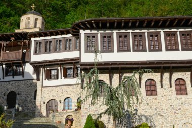 View of St John the Baptist Bigorski monastery on Macedonia