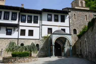 View of St John the Baptist Bigorski monastery on Macedonia