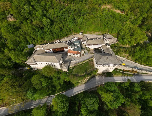Drone View John Baptist Bigorski Monastery Macedonia — Stock Photo, Image