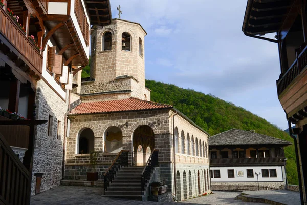 View John Baptist Bigorski Monastery Macedonia — Foto Stock