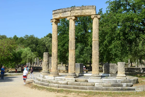 Ancient Olympia Greece May 2022 View Archeological Site Ancient Olympia — Zdjęcie stockowe