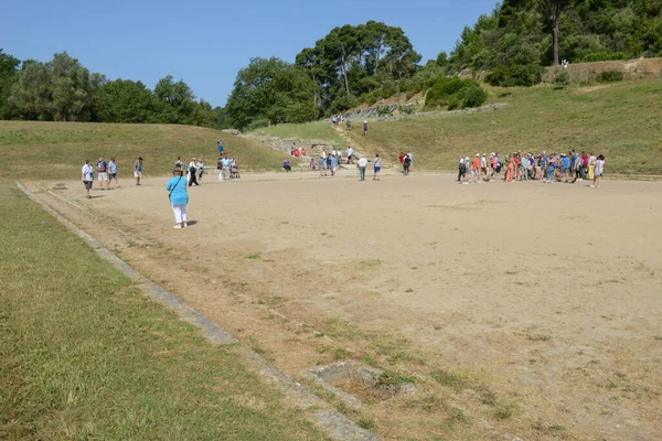 Ancient Olympia Greece May 2022 View Archeological Site Ancient Olympia — 图库照片