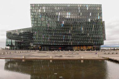 Harpa Concert Hall and Conference Centre at Reykjavik on Iceland
