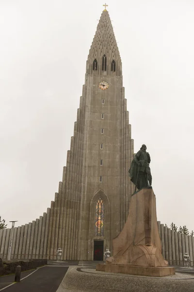 Reykjavik Iceland July 2022 Cathedral Reykjavik Iceland — Stok fotoğraf