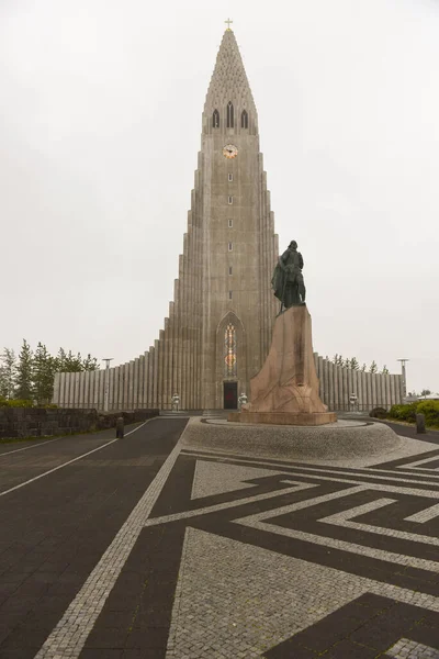 Reykjavik Iceland July 2022 Cathedral Reykjavik Iceland — Zdjęcie stockowe